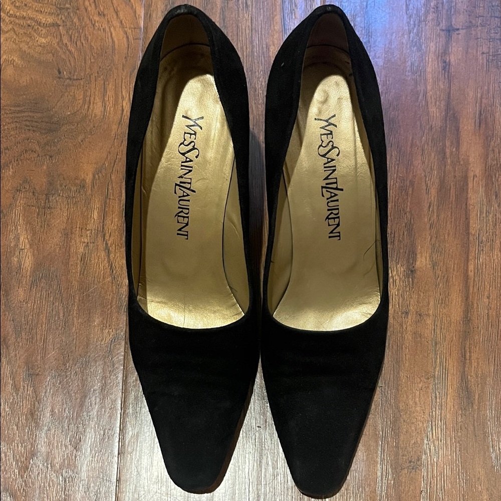 Yves Saint Laurent Black Heels